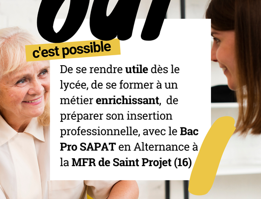 OUI A LA MFR DE SAINT-PROJET