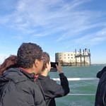 Approche de Fort Boyard