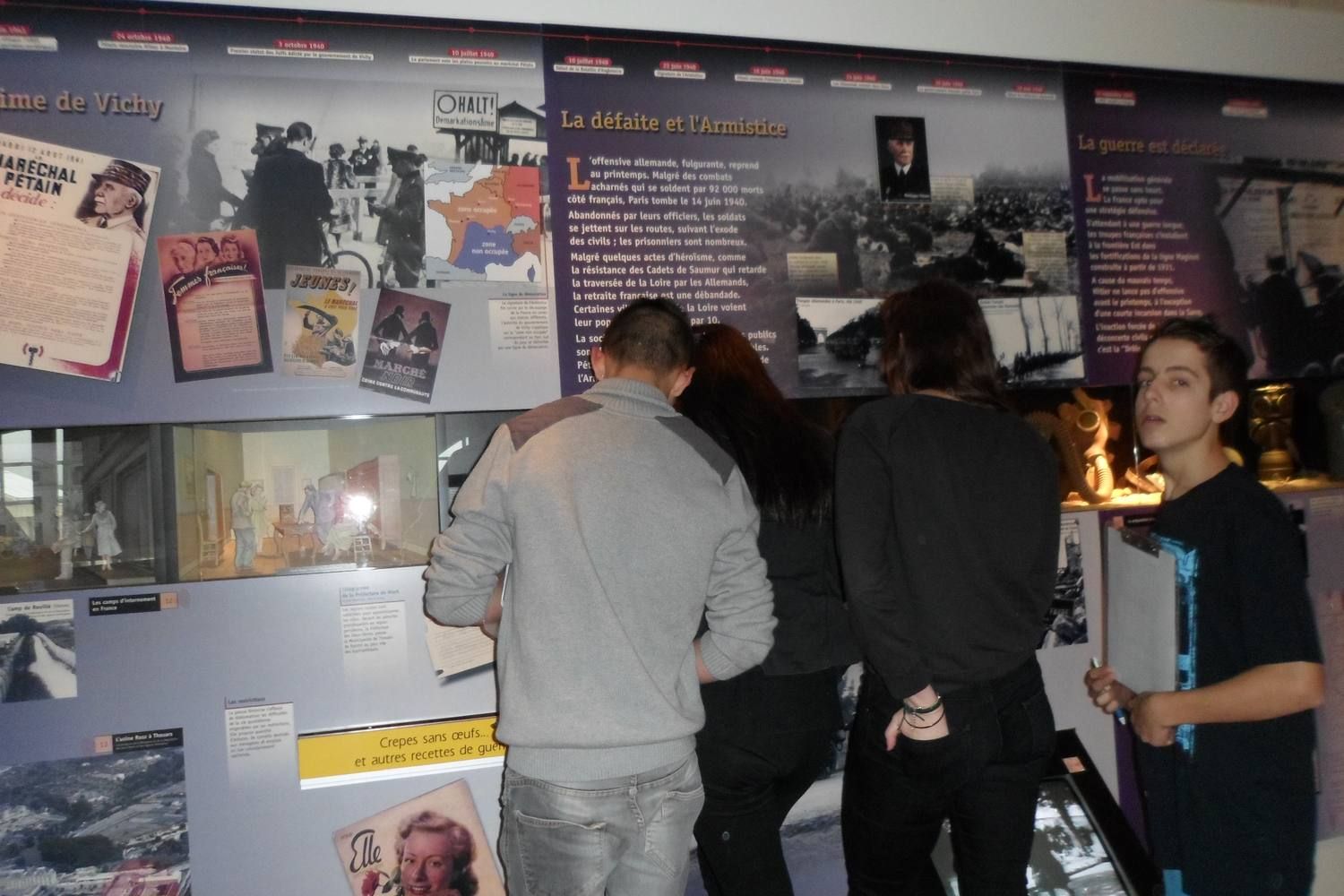 Visite au musée de la résistance
